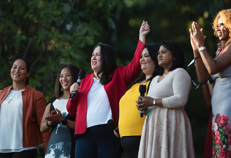 women OF COLOR leaders are determined to be among the ranks of POLITICS